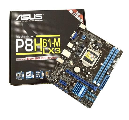 PLACA MÃE ASUS P8H61-M LX3 LGA 1155